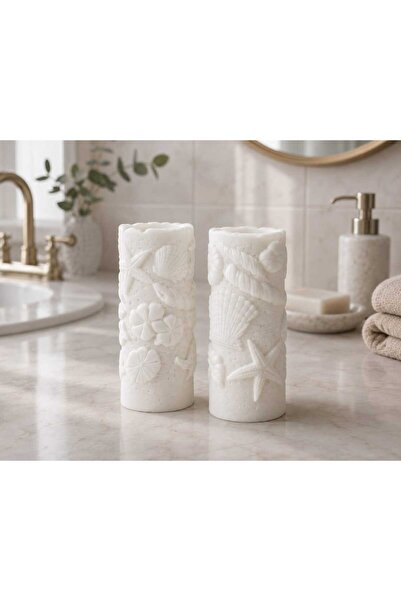 Yaratıcı sanatlar atölyesi Set of 2 Sea-Themed Handmade Decorative Special De...