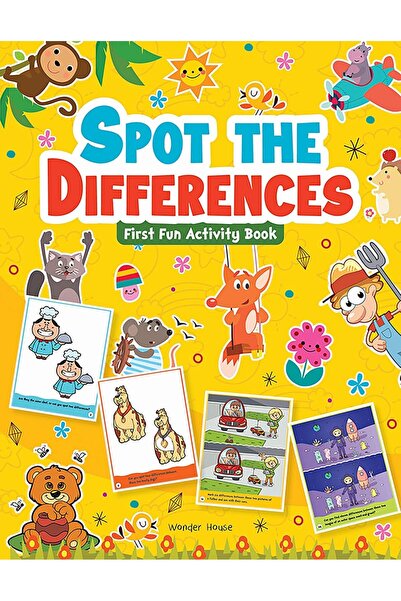 Wonder House Books Spot The Difference : First Fun Activity For Kids