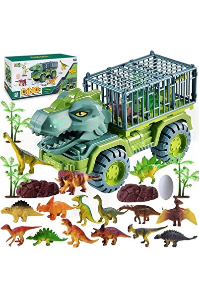 GENERAL Andanna Dinosaur Truck Toys for 3 4 5 6 Year Old Boys and Girls with ...