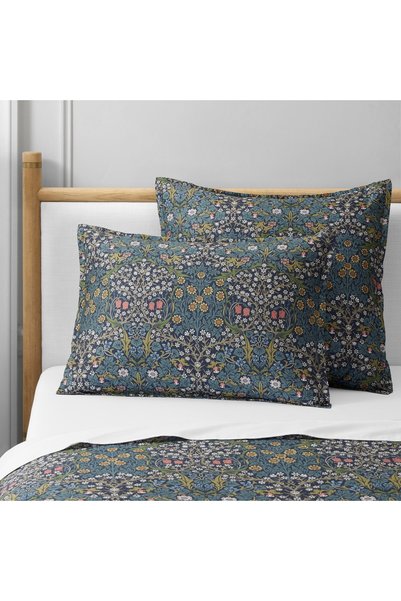 Zorluteks Zorlutekstil Taç Williams Sonoma غطاء وسادة من القطن الساتان الفاخر، قطعتين