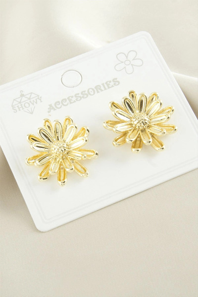 SORA GROUP Daisy Metal Earrings