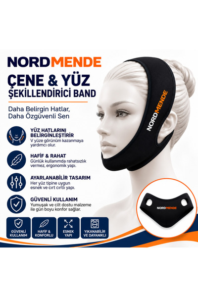 Epilons Nordmende Çene Ve Yüz Şekillendirici Band - Ayarlanabilir V-Line Yüz ...