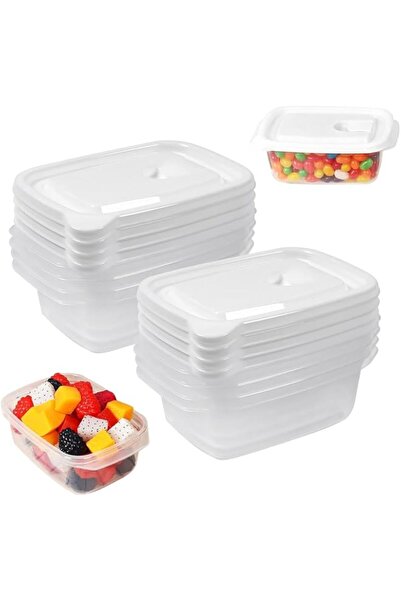 Generic Freezer Storage Boxes With Lids (8 Sets), Azonee 400ml BPA-Free Plast...
