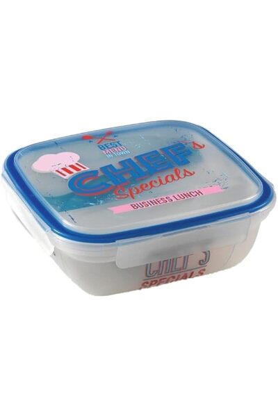Generic 1.5 Liter Trendy Lunch Box Set - SN-033070, Multi-Colour