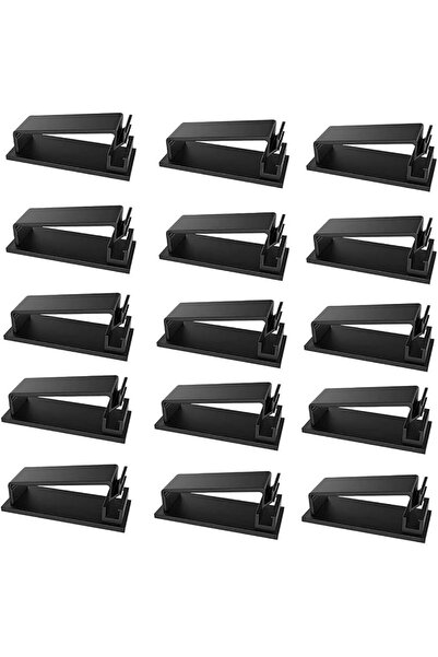 GENERAL Cable Clip 15pcs Cable Management Clips Wire Organizer Cord Holder, S...