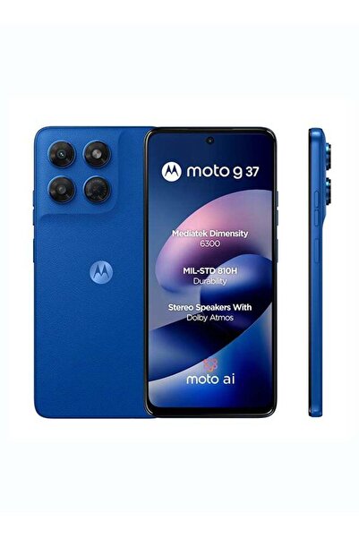 Motorola Moto G37 Dual SIM 5.5G PANTONE Nautical Blue 4GB RAM 128GB - Middle ...