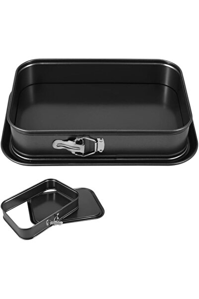 Generic Rectangular Springform Cake Pan, Non-Stick Cheesecake Pan with Remova...