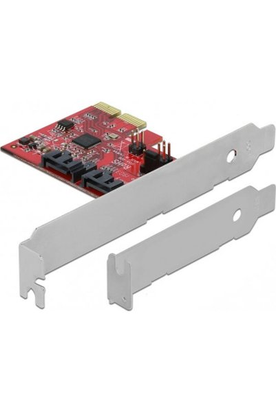 DELOCK Ελεγκτής PCI με 2 θύρες SATA Κωδικός: 90406