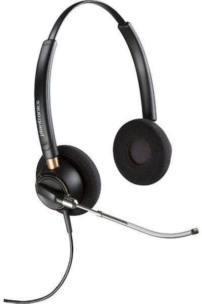 Poly Ep 520v Hs Ακουστικά Πολυμέσων Επί του Αυτιού με Μικρόφωνο και Υποδοχή 3...