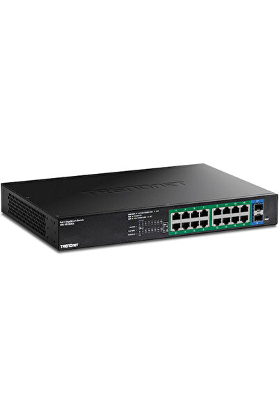 TRENDnet TPE-TG182ES Μη διαχειριζόμενος διακόπτης L2 PoE+ με 16 θύρες Etherne...