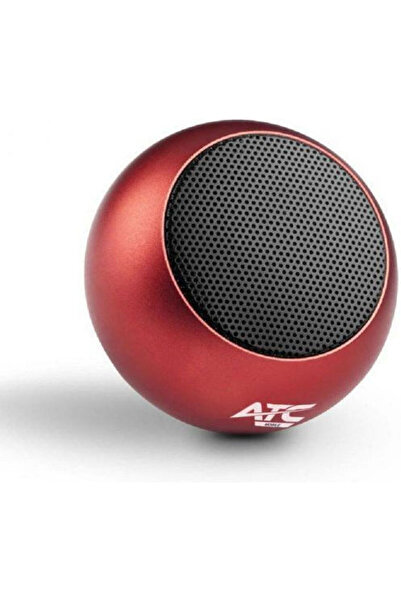 ATC Ηχείο Bluetooth 3W Κόκκινο ATC-05R