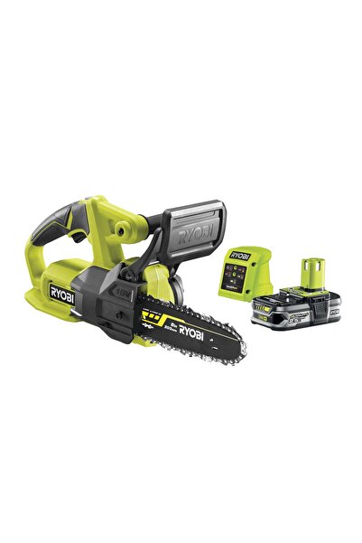 Ryobi 18 V ONE+ akülü zincirli testere RY18CS20A-125 (bıçak uzunluğu 20 cm, 1...