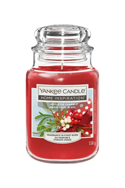 Yankee Candle Αρωματικό Κερί Εμπνού Σπιτιού σε Βάζο με Βαμβακερό Άρωμα 538γρ