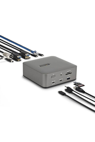startech Σταθμός σύνδεσης σε γκρι (215UE-TB5USB4DOCK)
