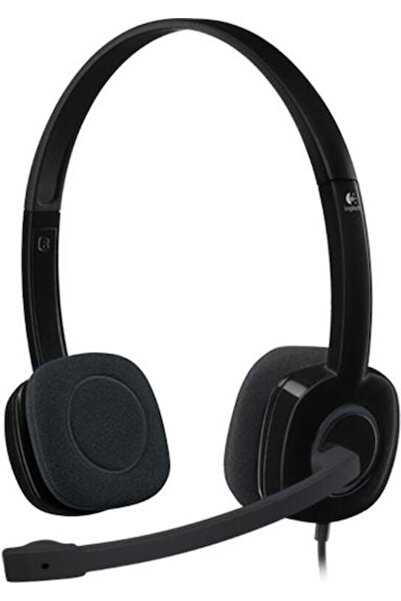 logitech H151 Στερεοφωνικά Ενσύρματα Ακουστικά Κεφαλής για Γραφείο και Τηλεφω...