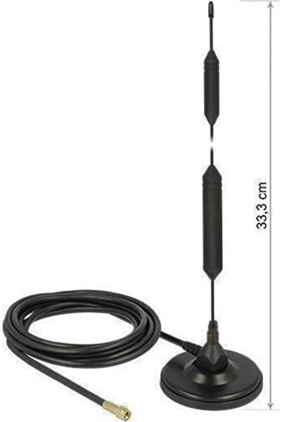 DELOCK 12418 Εξωτερική Κεραία Wi-Fi Πανκατευθυντική 5dBi με Σύνδεση SMA