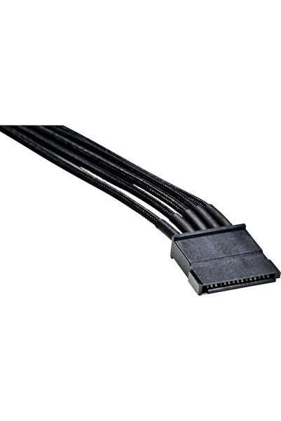 Be Quiet! Be Quiet 15-Pin SATA III - 15-Pin SATA III 30cm Μαύρο BC020