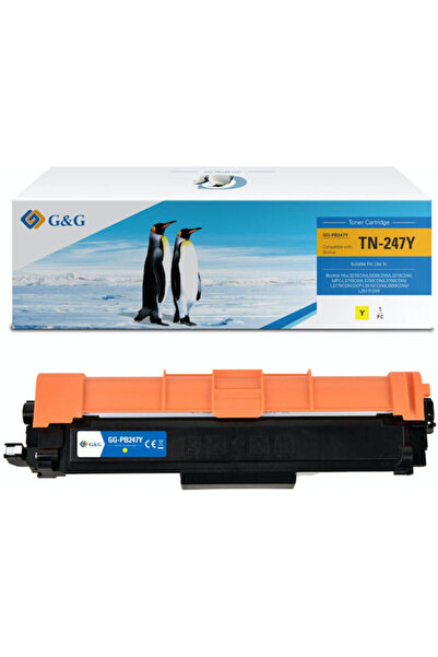Golden Premium G&g Τόνερ 2.3k Brother Tn 247 Κίτρινο Tn-247y Tn247y