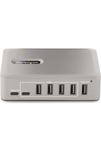 startech Διανομέας USB 3.2 10 θυρών με σύνδεση USB-C Ασημί Κωδικός: S55174042