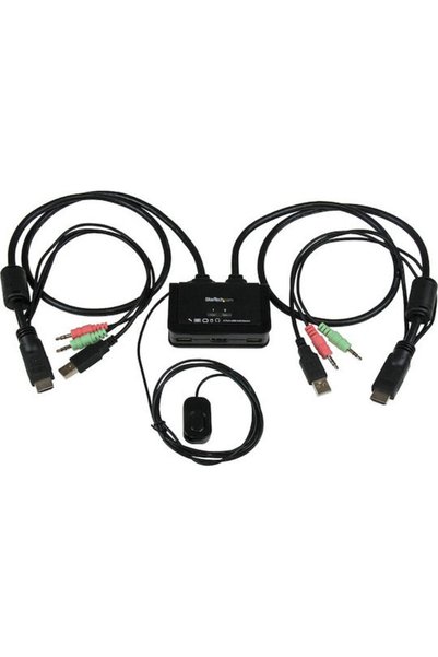 startech SV211HDUA Διακόπτης KVM & Δεδομένων με Ήχο HDMI USB