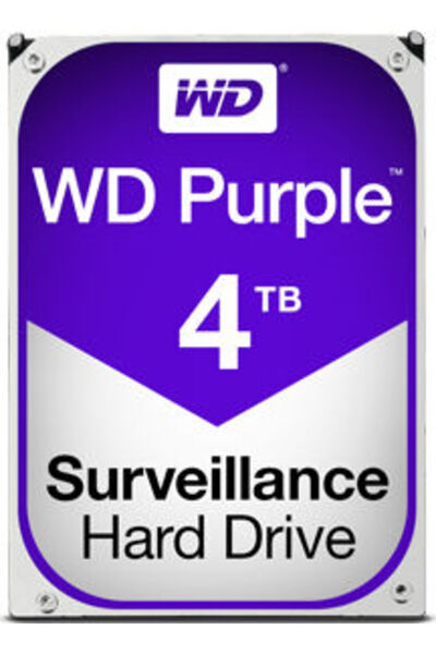 WESTERN DIGITAL Μωβ Σκληρός Δίσκος 4TB 3.5 " SATA III 5400rpm με 64MB Cache γ...