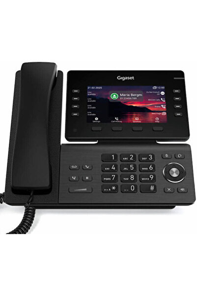 GIGASET Pro P820 Ενσύρματο Τηλέφωνο IP Μαύρο