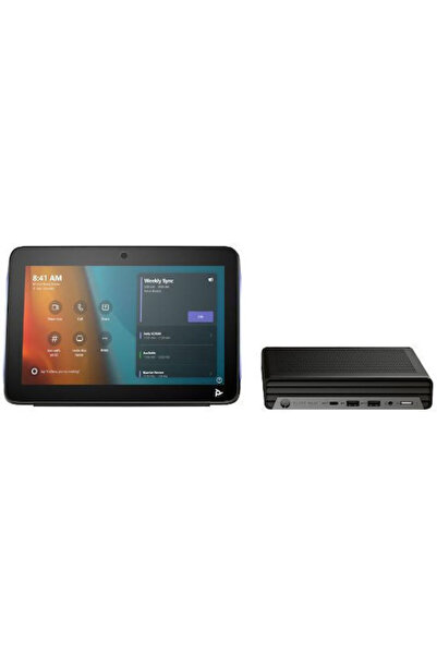 HP Poly Studio Base Kit G9 Plus Jetblack Συμβατό με Microsoft Teams Κωδικός: ...
