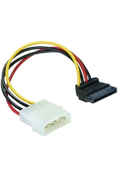 DELOCK Καλώδιο Molex 4 ακίδων σε Sata 15 ακίδων 0,15μ Πολύχρωμο (60101)