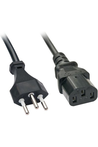 LİNDY Καλώδιο IEC C13 - IEC C13 2μ Μαύρο (30417)