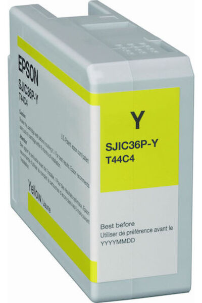 EPSON T44C4 Γνήσιο Μελάνι Εκτυπωτή InkJet Κίτρινο (C13T44C440)