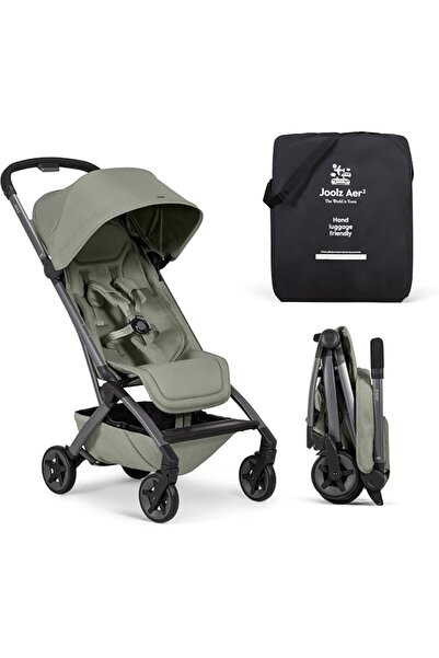 Joolz Aer2 Lightweight Travel Stroller for Baby & Toddler – One-Hand Fold, Co...