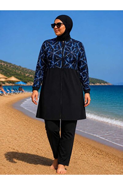 Differend Plus Size Quick Drying Fully Covered Tight Swimwear Oversize