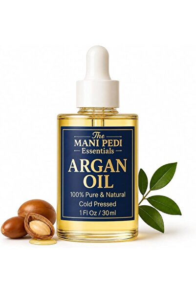 The Mani Pedi Essentials TMPE Argan Oil for Hair Growth for Thicker & Stronge...
