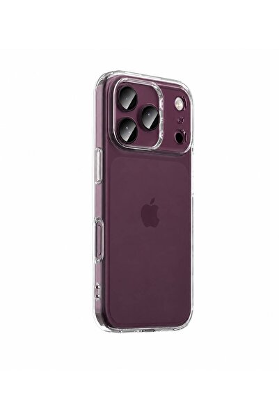 iPhone 17-18 Pro Kılıf Şeffaf Kamerası Full Korumalı Yumuşak Darbe Emici Ince Esnek Silikon Kapak