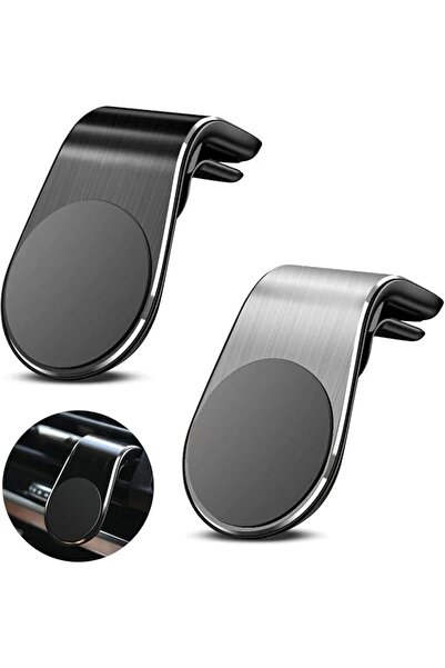 KASTWAVE 2 Pack Magnetic Phone Mount for Car, L-Shaped 360° Rotating Universa...