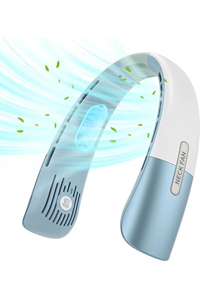 Morvena Picks Ventilator portabil pentru gât, la îndemână, 5 viteze reglabile...