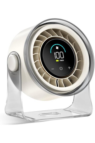 Morvena Picks Ventilator portabil de birou, ventilator silentios pentru dormi...