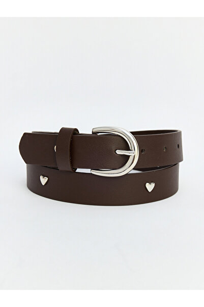 LC Waikiki Trendlucky Girl's Belt with Heart Pattern and Difference in Color