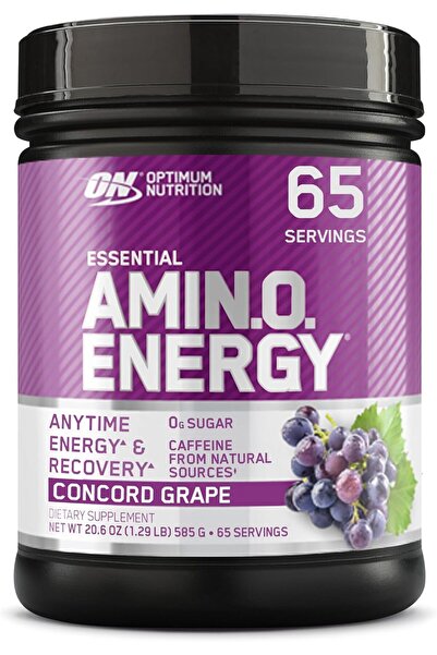 Optimum Nutrition مكمل غذائي أساسي للطاقة من إنيرجي فروم كونكورد بنكهة العنب،...