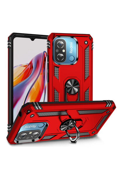 Kılıfist حافظة حماية للكاميرا من نوع Xiaomi Redmi 12C مع حامل مغناطيسي للحماية