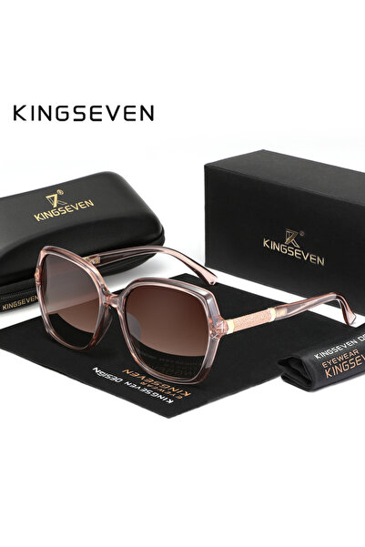 choice2 Brown KINGSEVEN Designer Fashion Women Sunglass Polarized Anti-UV400 ...