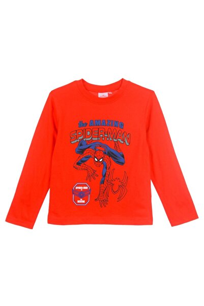Sun City Fashion Group Μπλούζα αγόρι Spiderman "The rescue" κόκκινη