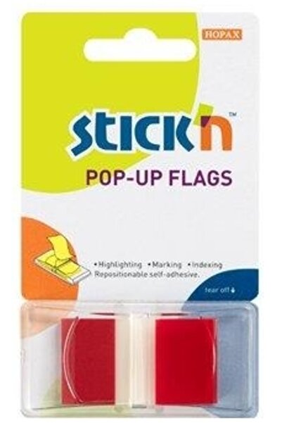 Hopax Film Index Autoadeziv 45 X 25Mm, 50 File/Set, Cu Dispenser, Stick'N Pop...