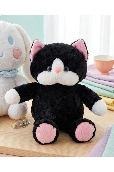 Takara Tomy Cute Cat with Running Legs That Can Be Held in Hand, Plush Toy, 4...