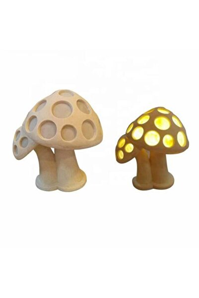 Siera Artificial Marble Mushroom Figurine-C 08