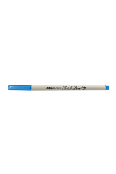 artline Carioca Supreme Brush Pen, Varf Flexibil (Tip Pensula) - Albastru Marin