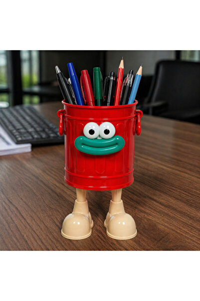ARVALE KIRMIZI Gosi 1 Adet Özel Tasarım Ayaklı Pörtlek Gözlü Plastik Organize...