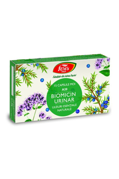 Fares Biomicin 20 Urinar Fares, 15 capsule moi