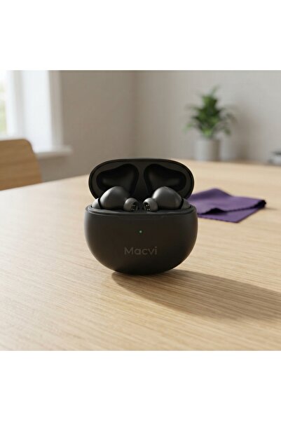 DeaL Căști audio HD fără fir cu control tactil — Autonomie a bateriei de 24 d...