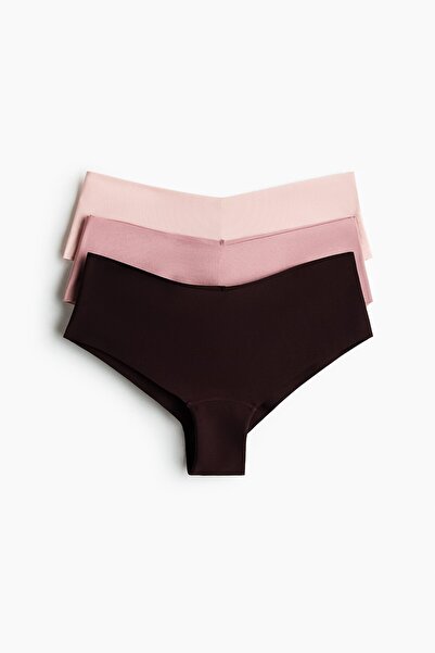 H&M 3'lü Mikrofiber Hipster Külot Lycra®